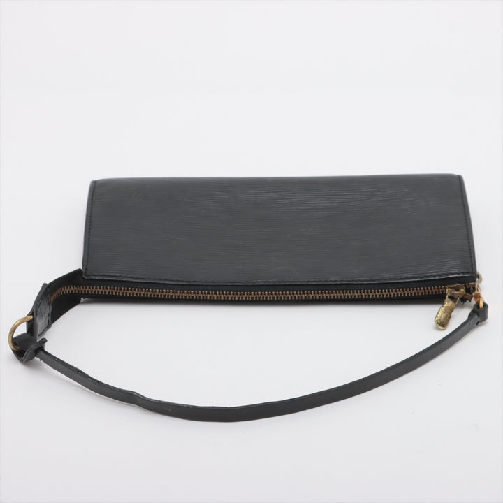 Louis Vuitton Epi Leather Black Pochette Accessories Shoulder Bag #3279