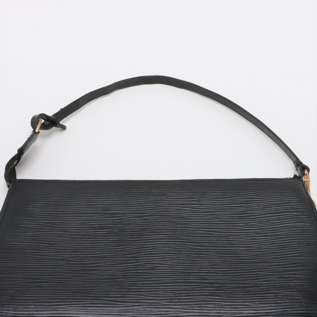 Louis Vuitton Epi Leather Black Pochette Accessories Shoulder Bag #3279