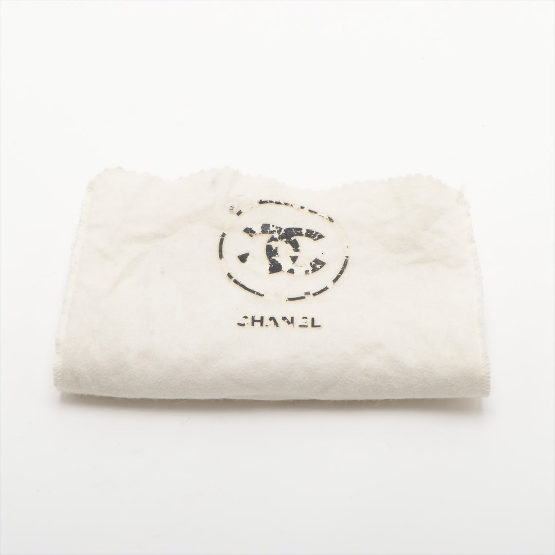 Chanel Matelasse Lambskin Single Flap Single Chain Bag White Gold Metal Fittings SKU-#3751