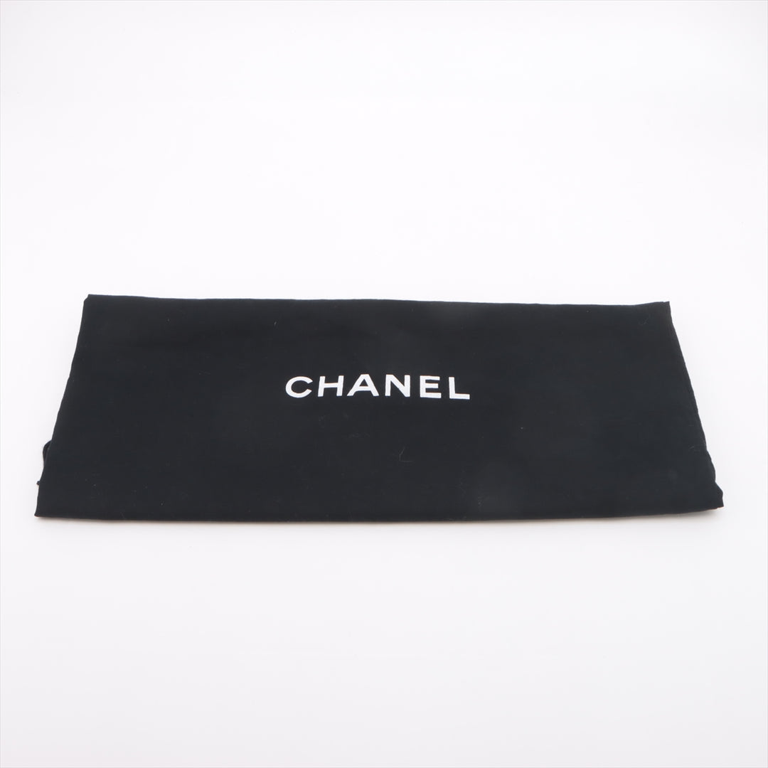 Chanel Coco Mark Caviar Skin Beige Shoulder Bag #3754