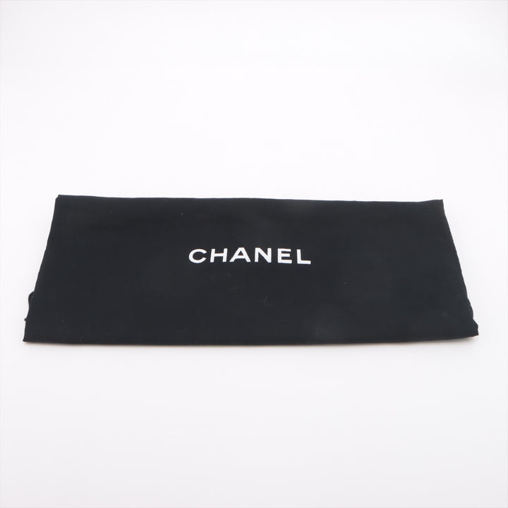 Chanel Coco Mark Caviar Skin Beige Shoulder Bag #3754
