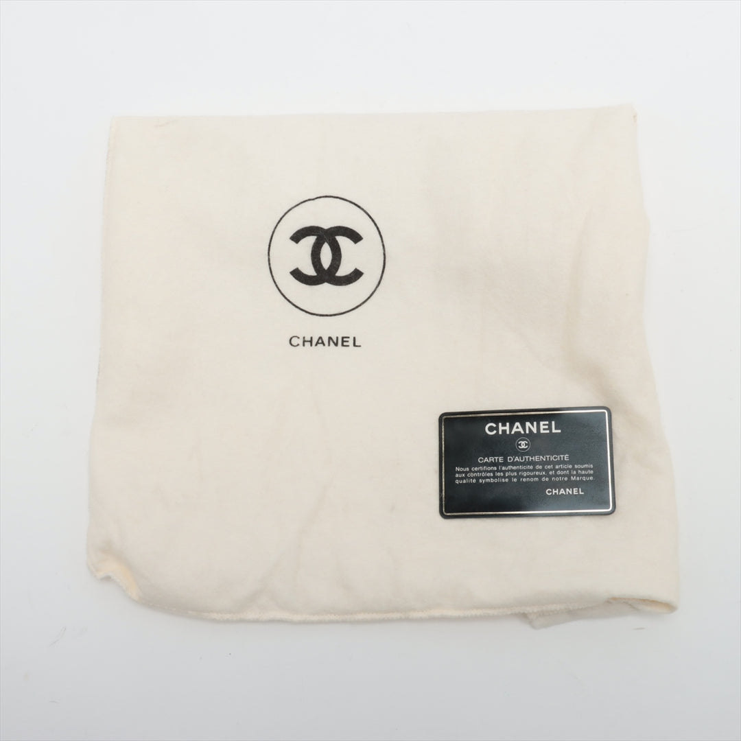 •	Chanel Lambskin Black Quilted Shoulder Bag 0 Series #3752