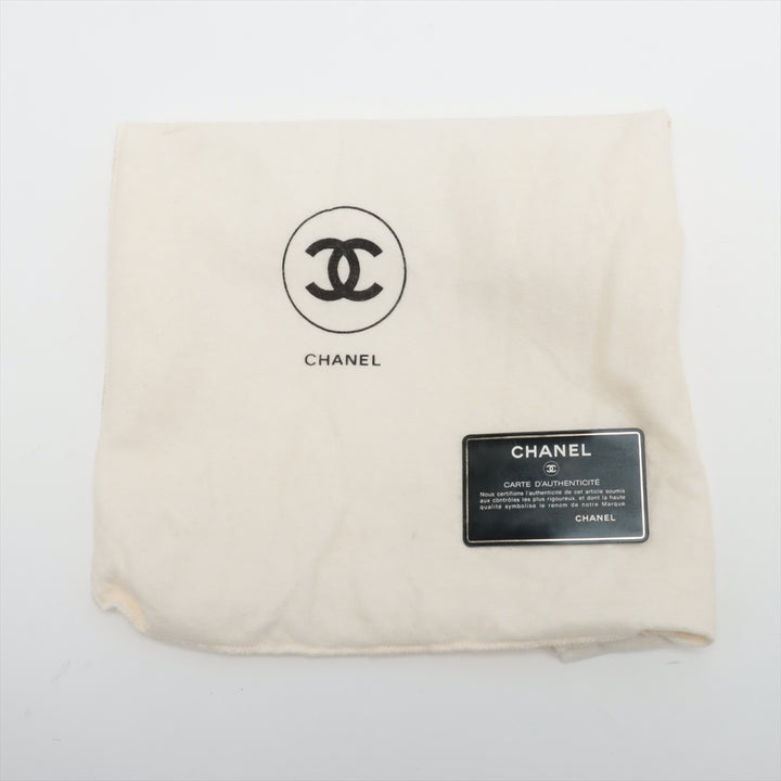 •	Chanel Lambskin Black Quilted Shoulder Bag 0 Series #3752