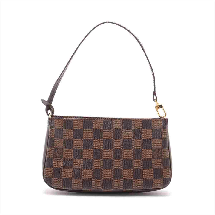 Louis Vuitton Damier Ebene Navona Pochette Accessories Shoulder Bag #3274